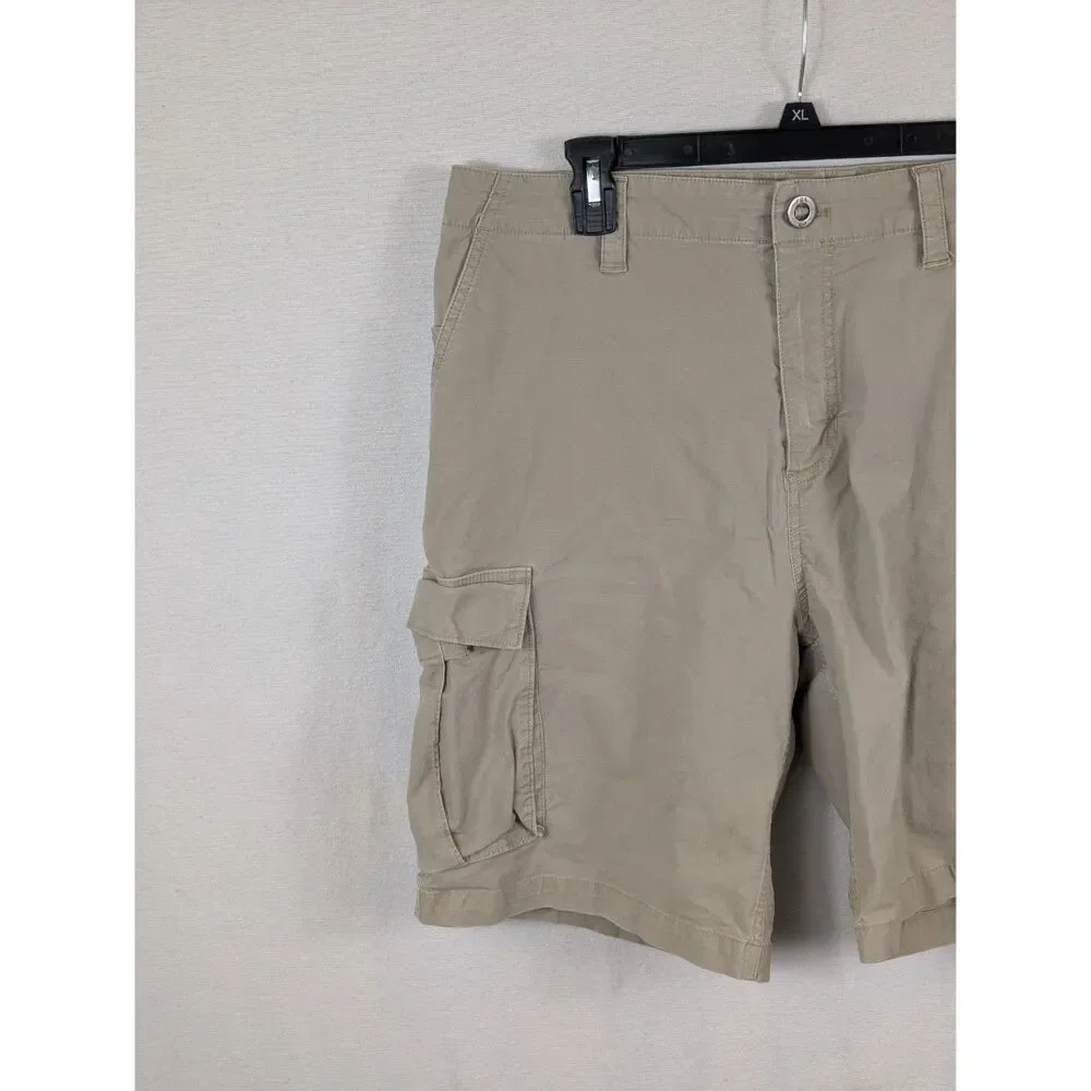 Fox Racing Cargo Shorts Tan/Beige Men's Size 36